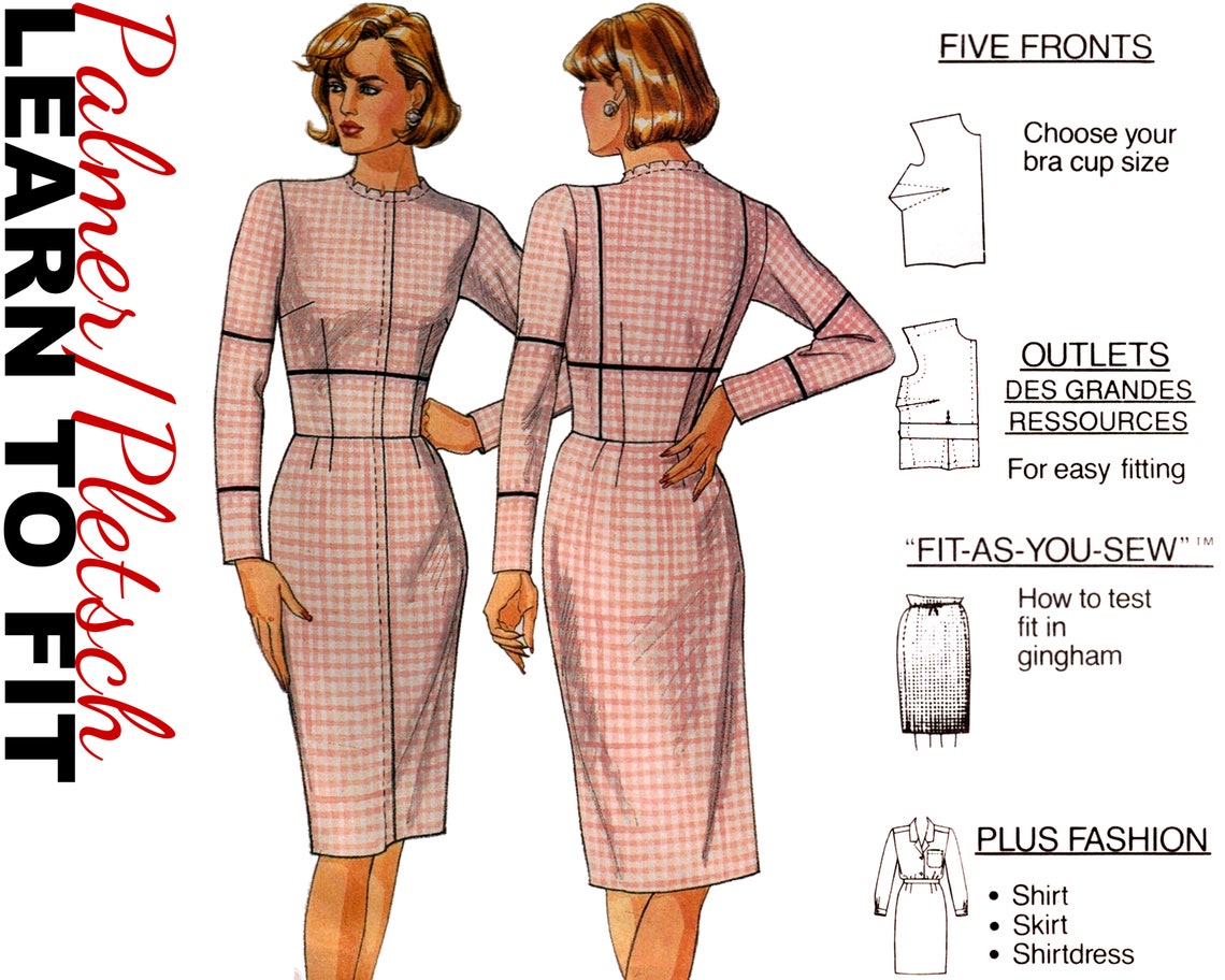 McCall's 2718 90s Palmer Pletsch Fit Sewing Pattern learn Etsy