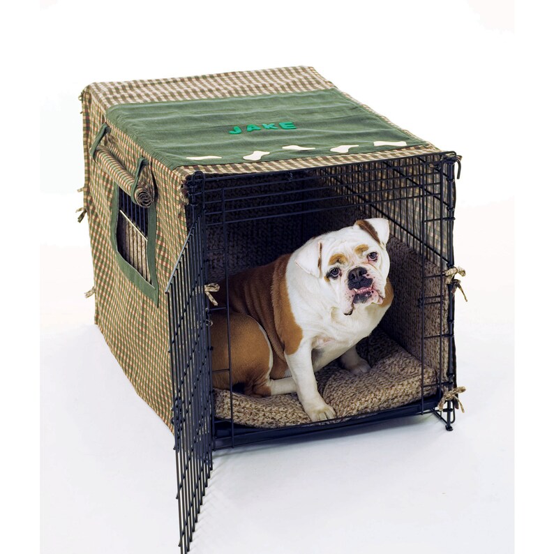 Simplicity 4713 Dog Crate Covers Personalized Carrier Cover Etsy