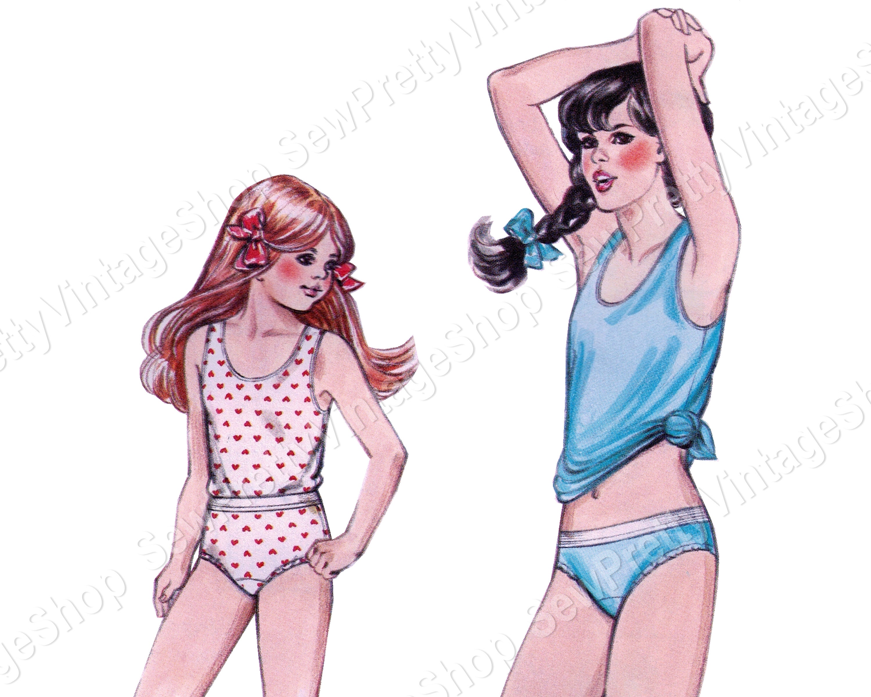 80s Panties Pattern 