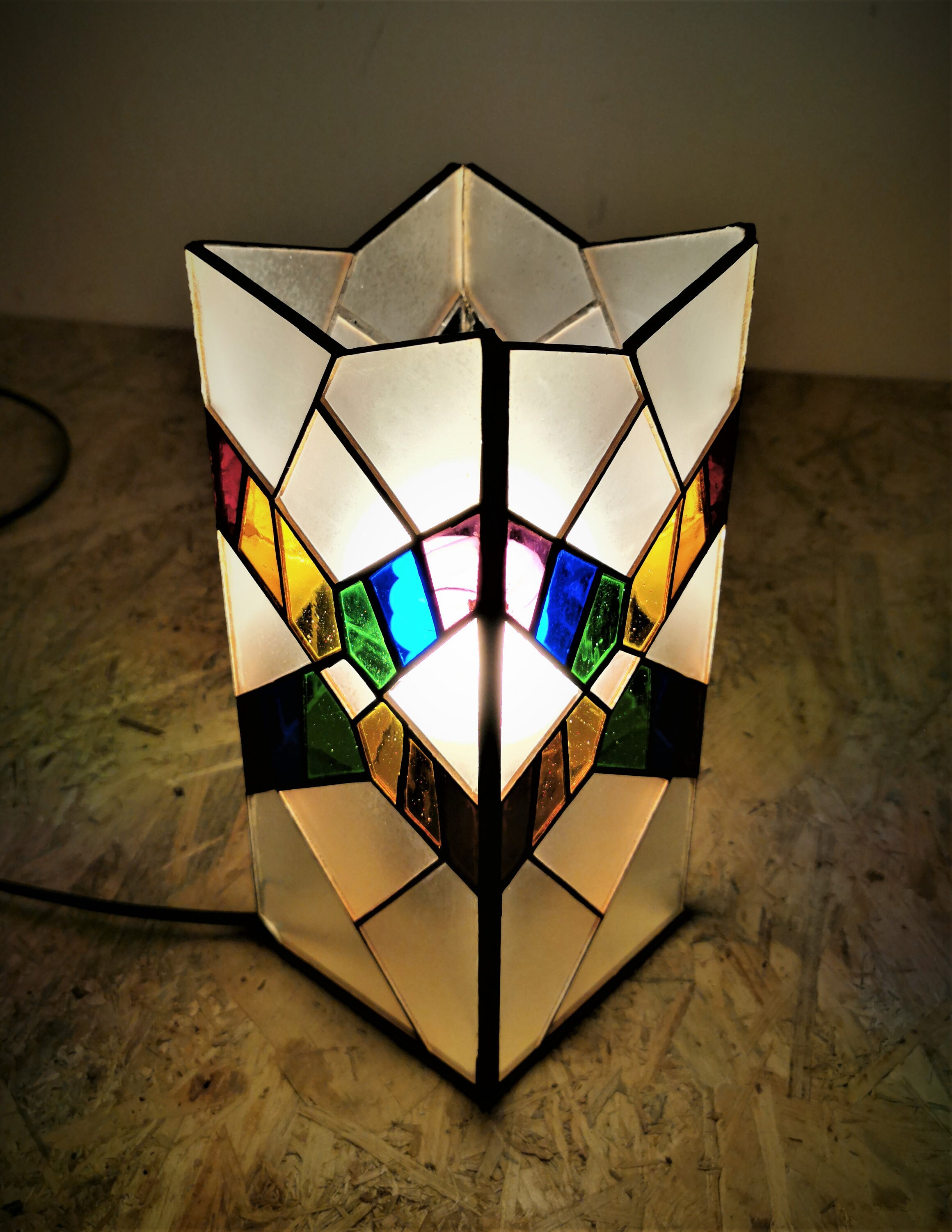 Stained Glass Lamp Stained Glass Lamp Etsy