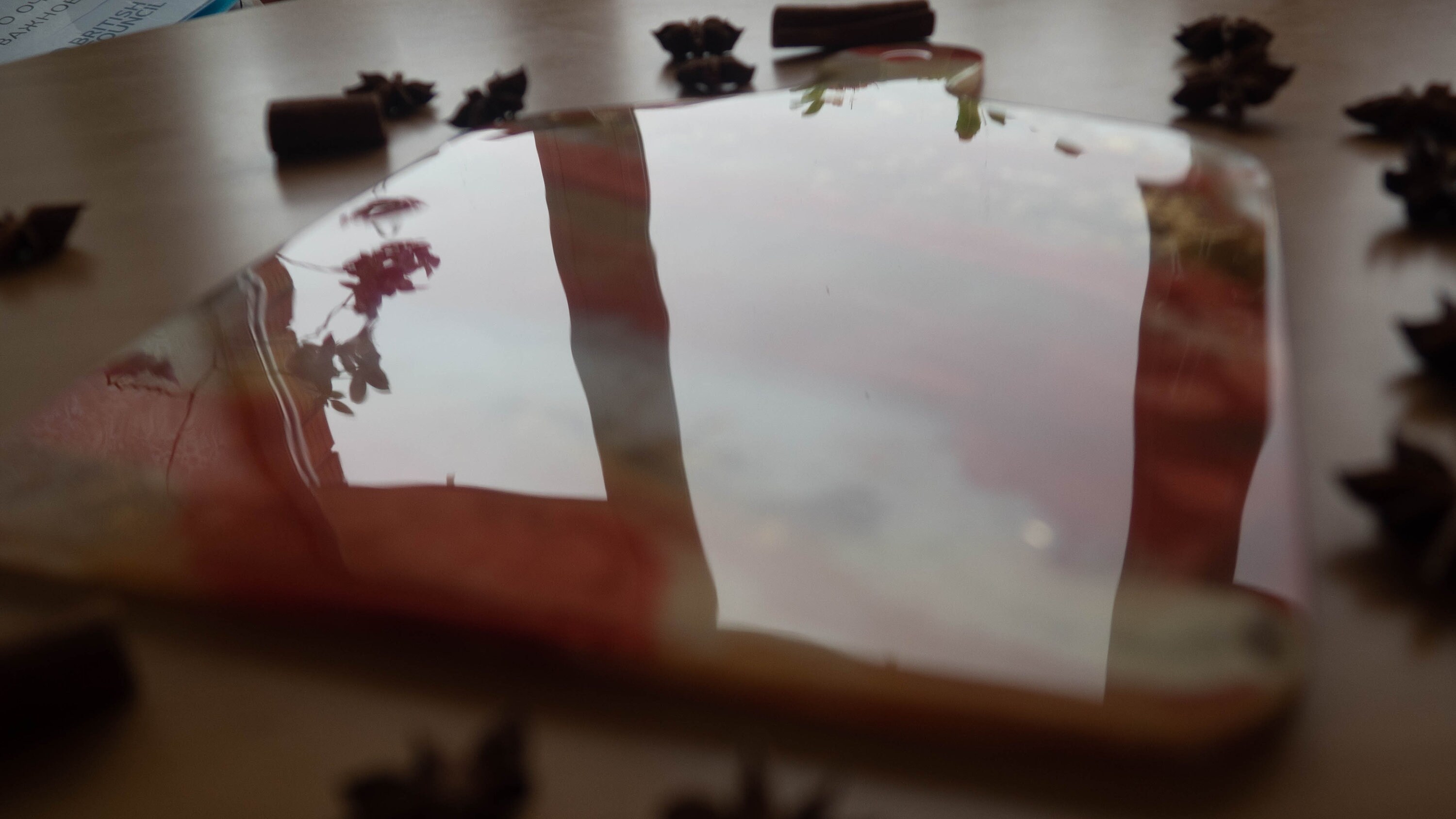 Cutting Board Made of Food Safe Epoxy Resin With Resin Art Elements