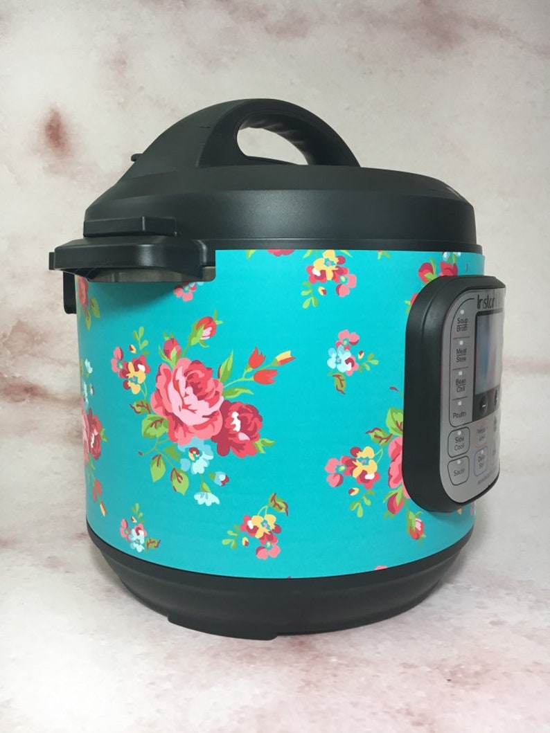 16 Colors Small Floral  Colored Background Instant Pot image 1