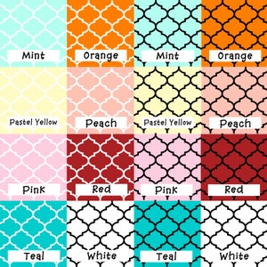 29 Color Combinations Quatrefoil pattern Instant Pot wrap. Premium non-adhesive waterproof, magnetic instapot wrap by Instant Wraps image 3