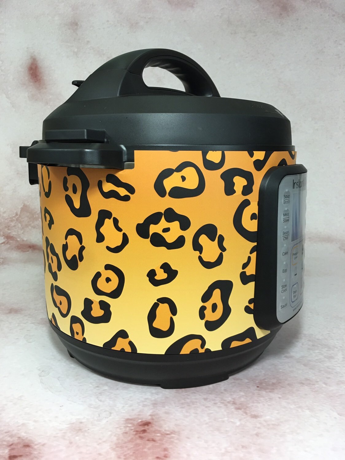 Cow Print Instant Pot Wrap, Power Cooker Wrap, Crock Pot Express Wrap  Premium Non-adhesive Waterproof Wrap by Instant Wraps 