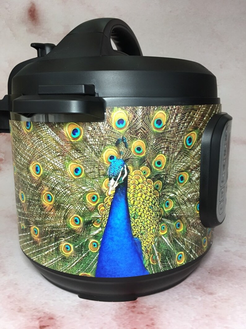 Peacock Instant Pot Wrap. Premium Nonadhesive Waterproof Etsy