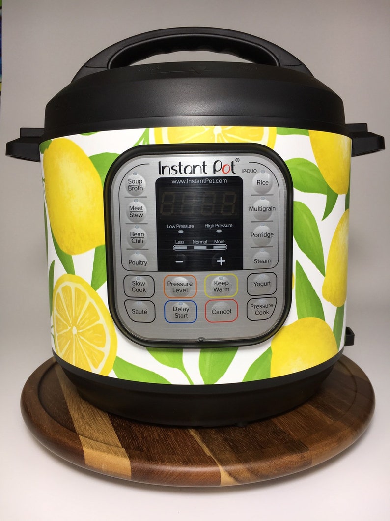 Instant Pot Wrap Cover, Decal, Vinyl, Sticker for Duo Plus / Smart