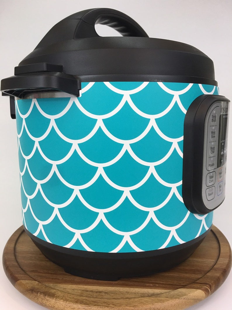 Instant Pot wrap Crock Pot Express Premium non-adhesive waterproof magnetic instapot wra Power Cooker Mermaid pattern 29 Color Combos!