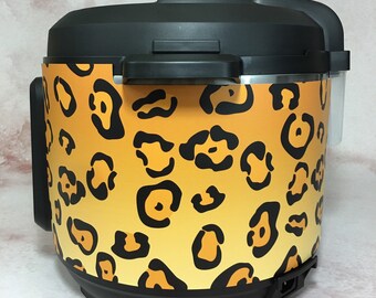 Stylish Leopard Print Crock Pot