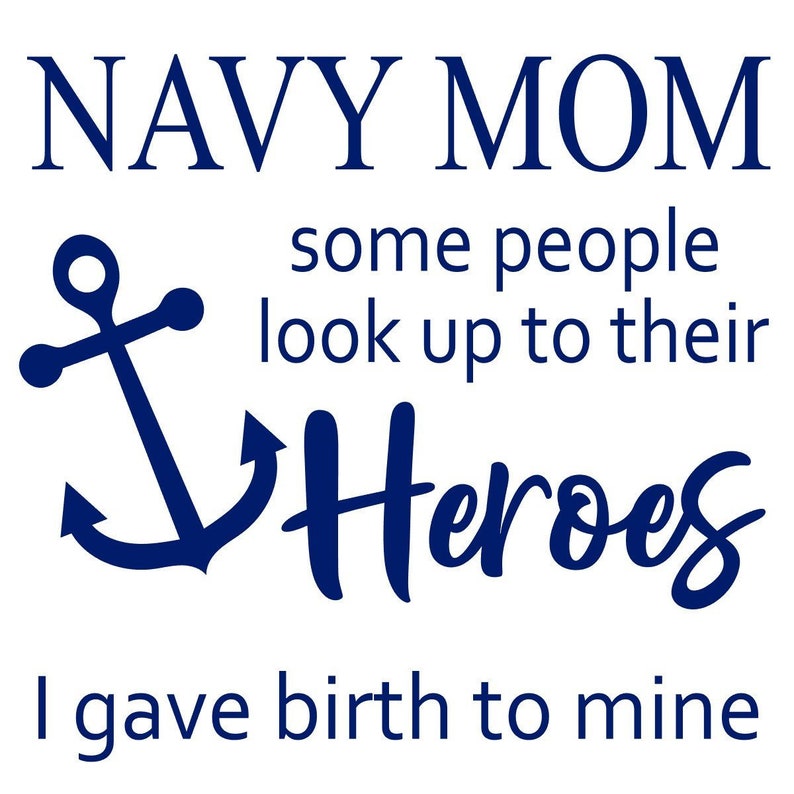 Navy Mom Svg Download Digital Selling And Selling