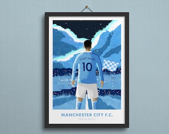 Be The Star Posters Manchester City FC 2018/19 Fourmidables Team Poster Officially Licensed Product Size A2