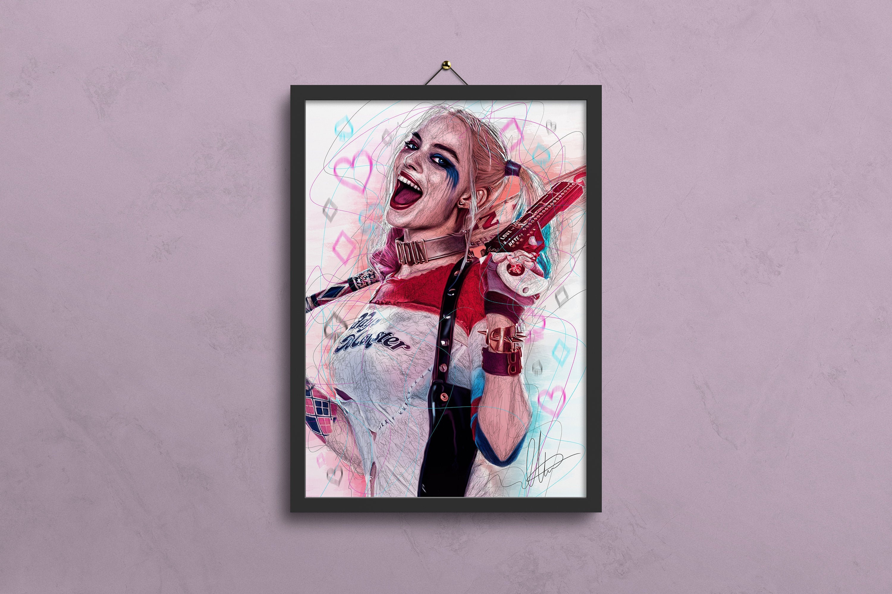 Birds Of Prey - Harley Quinn Movie Poster Print & Unframed Canvas