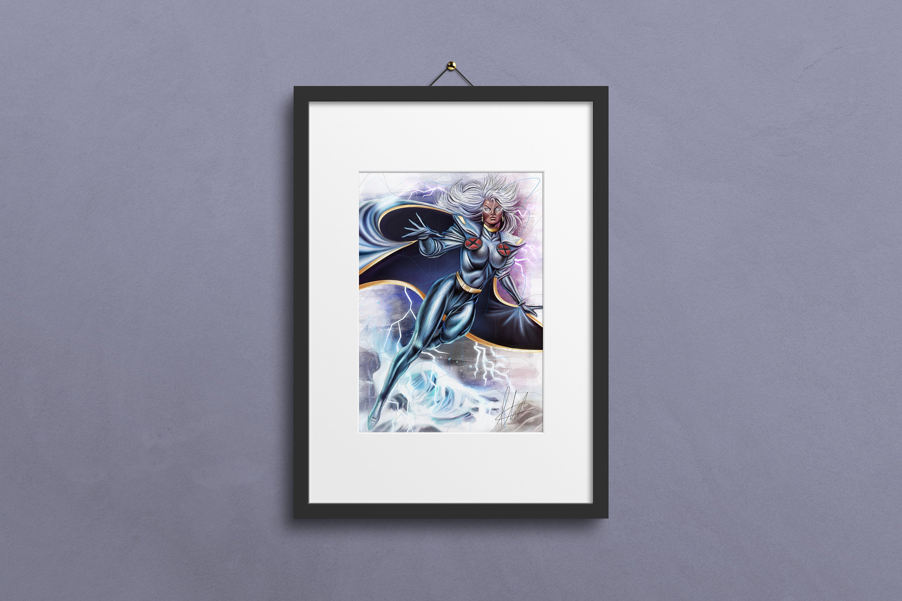 Storm Poster Storm Print Storm Art X Men Prints X Men Wall Art X