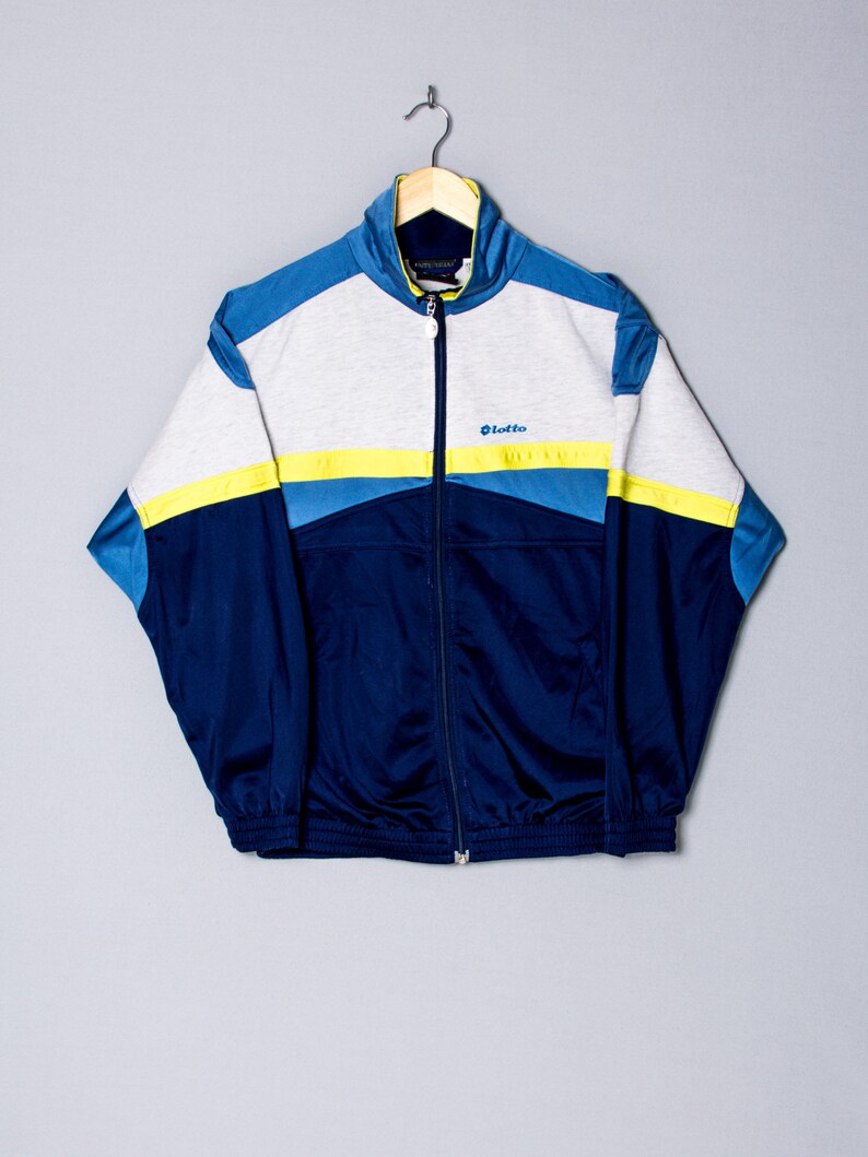 Lotto Yellow Line Track Jacket