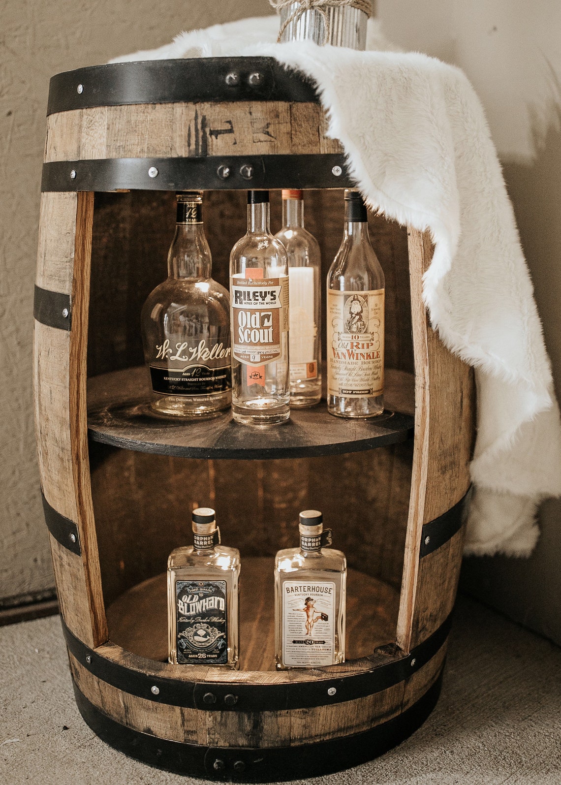 Bourbon Barrel Bar Etsy