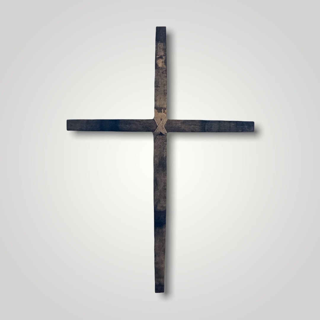 Stable Cross Bourbon Stave Cross - Etsy