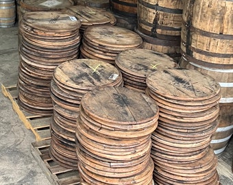 Used Bourbon Barrel Heads