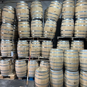 15 gallon refillable bourbon barrel