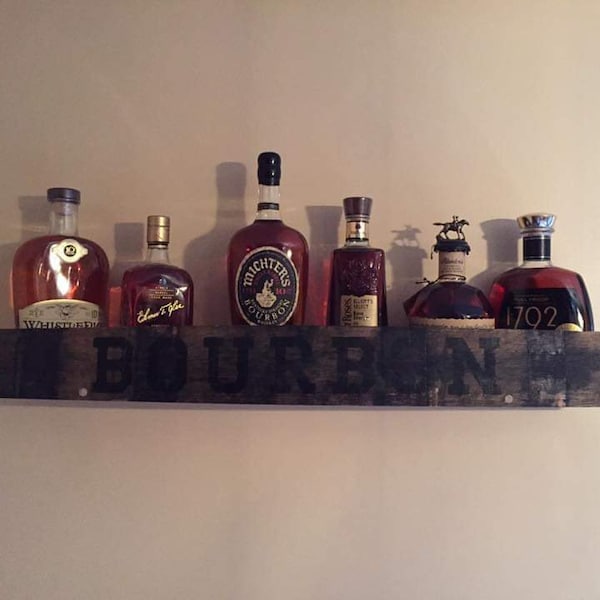Bourbon Shelf Etsy