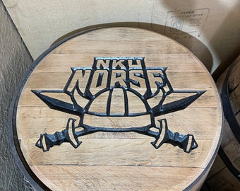 NKU - Northern Kentucky Norse Engraved Barrel Head