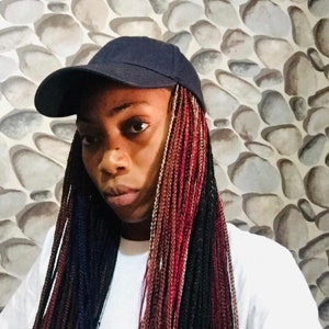 Braided Wig Inbuilt Face Cap Wig.box 