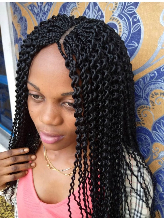 Braided Watermelon Wig.the Length in the Picture is 18inches | Etsy