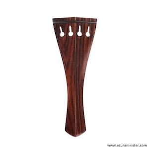 Ebony Rosewood Violin Tailpiece – Hill Style, Enhanced Tone, Full Size (4/4)