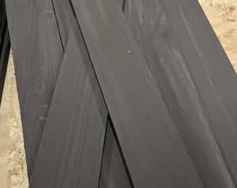 AAA Grade Ebony & Rosewood Guitar Fingerboard Blanks (2-Pack) – High-Density Tonewood for Custom Guitar