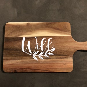 Personalized Charcuterie Board