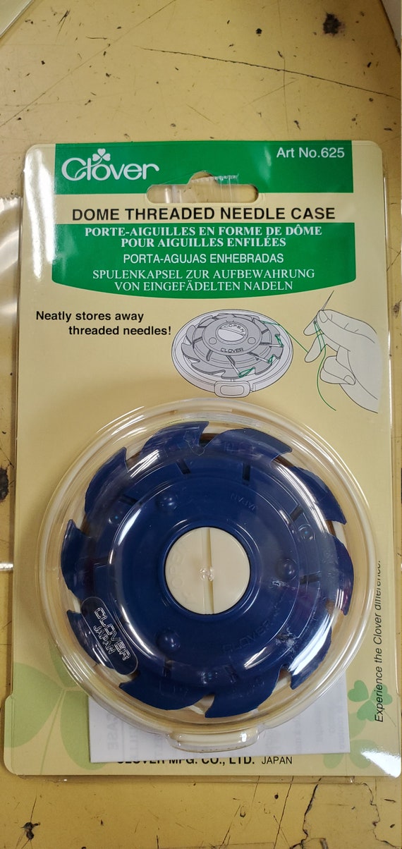 Clover Dome Threaded Needle Case Sewing Sewing & Needlecraft