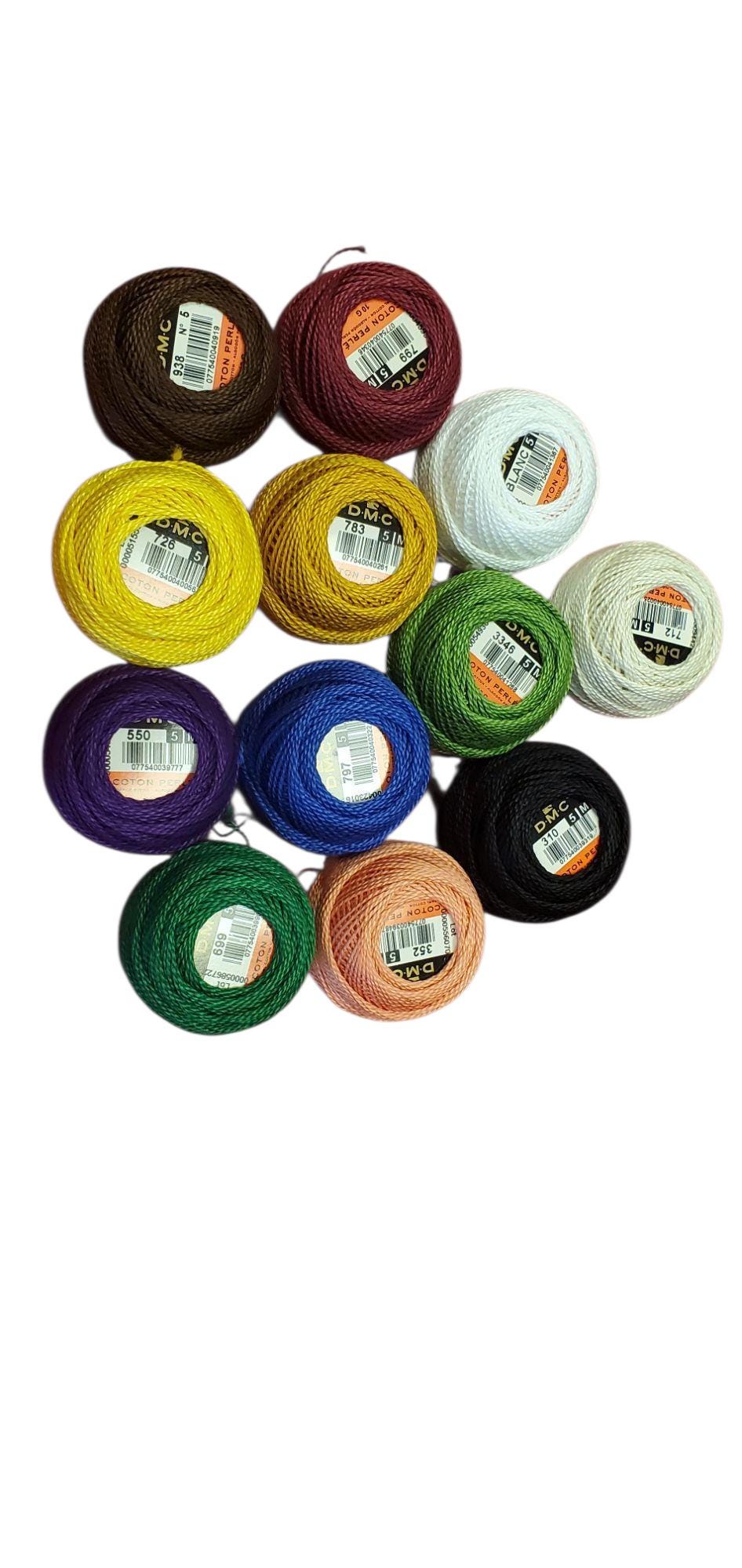 DMC Pearl Cotton Thread Balls - Etsy