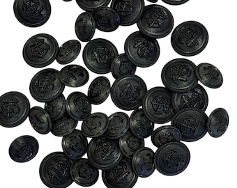 pea coat buttons Anchor button