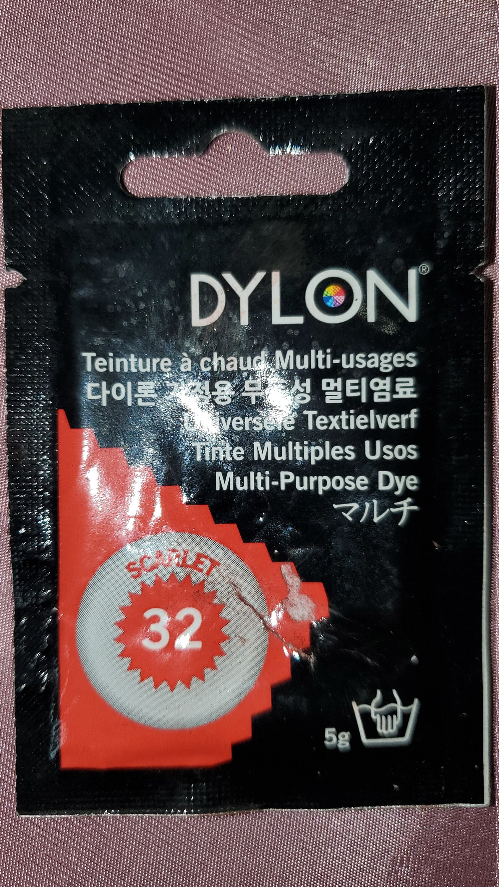 Dylon Fabric Dye All Purposes. 5gram Etsy Canada