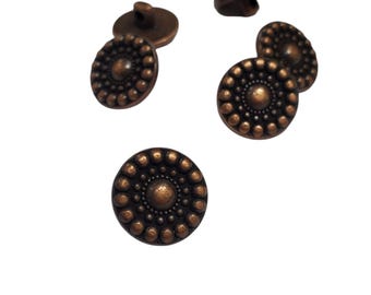 Vintage Rosette buttons