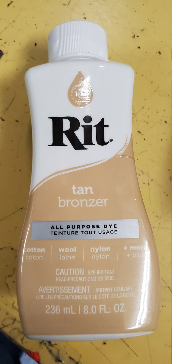 Rit All Purpose Dye, Tan - 8.0 fl oz