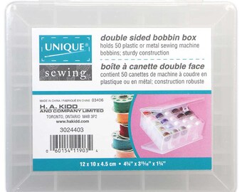 Double Sided 50pc Bobbin Box