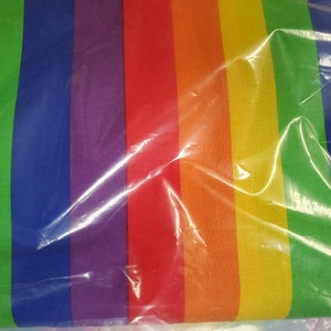 Parade Rainbow Pattern Fabric