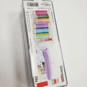 Gütermann Sew-All MCT 26 Spool Thread Set with Storage Box