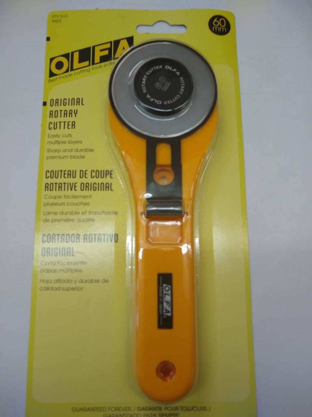 60mm 5ct Rotary Blade - Olfa 9458 – The Sewing Studio Fabric Superstore