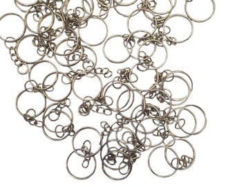 Split Key Ring with Chain