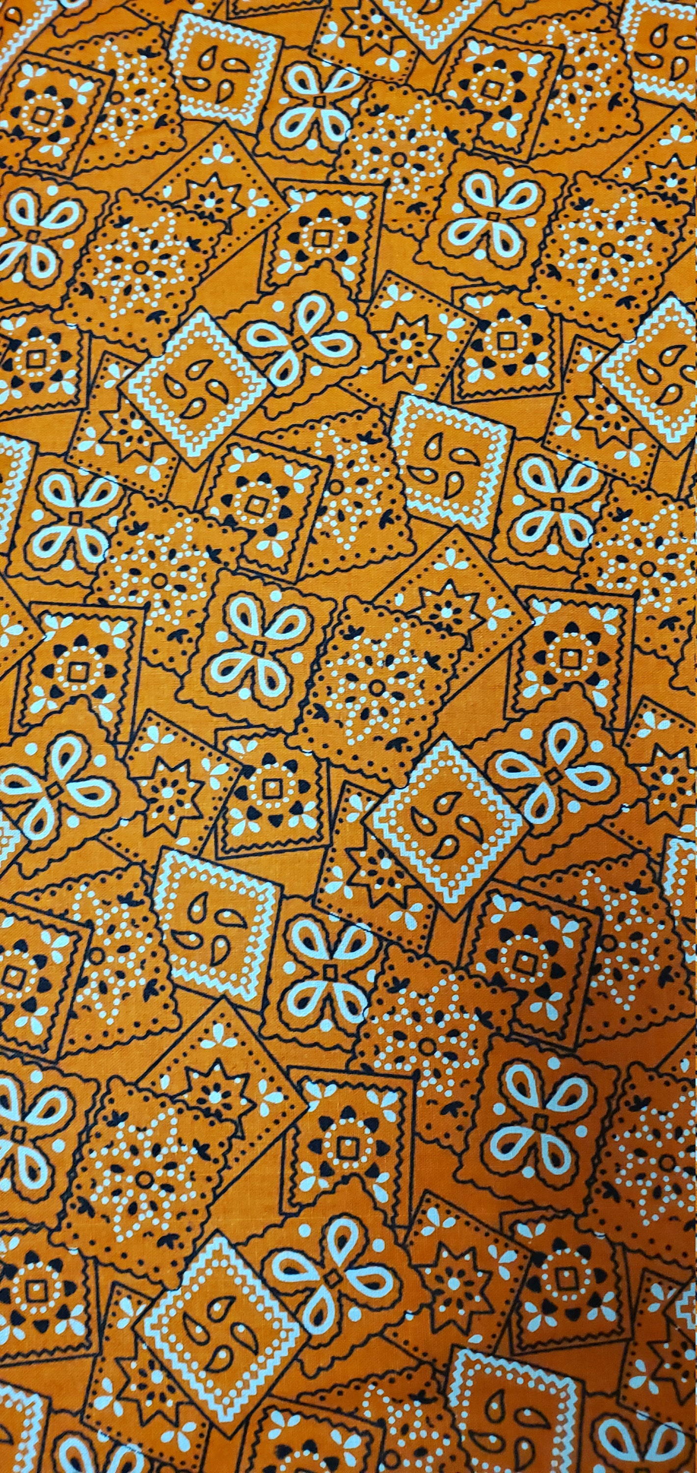 100 Cotton Bandana Fabric Etsy Canada