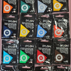 Dylon fabric dye all purposes. 5gram