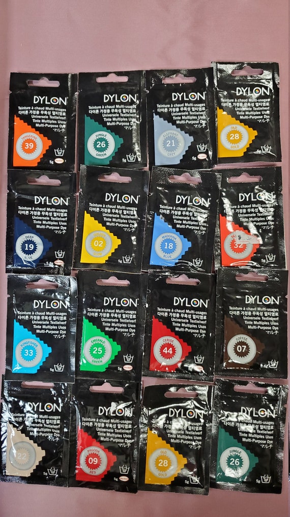 Dylon Fabric Dye All Purposes. 5gram 