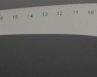 Regla de metal curva francesa de forma variable