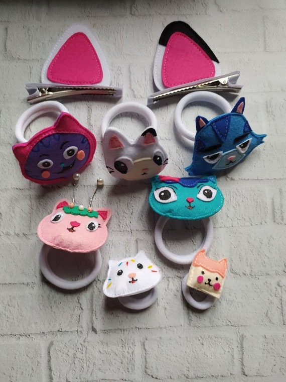 Dollhouse Catwhite Ears Gabby Dollhouse Hair Accessories Etsy