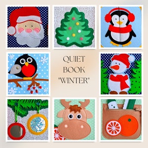 Quiet Book, montessori book, busy book, educational toy, thread quiet book, activity book, soft book, developmental toys