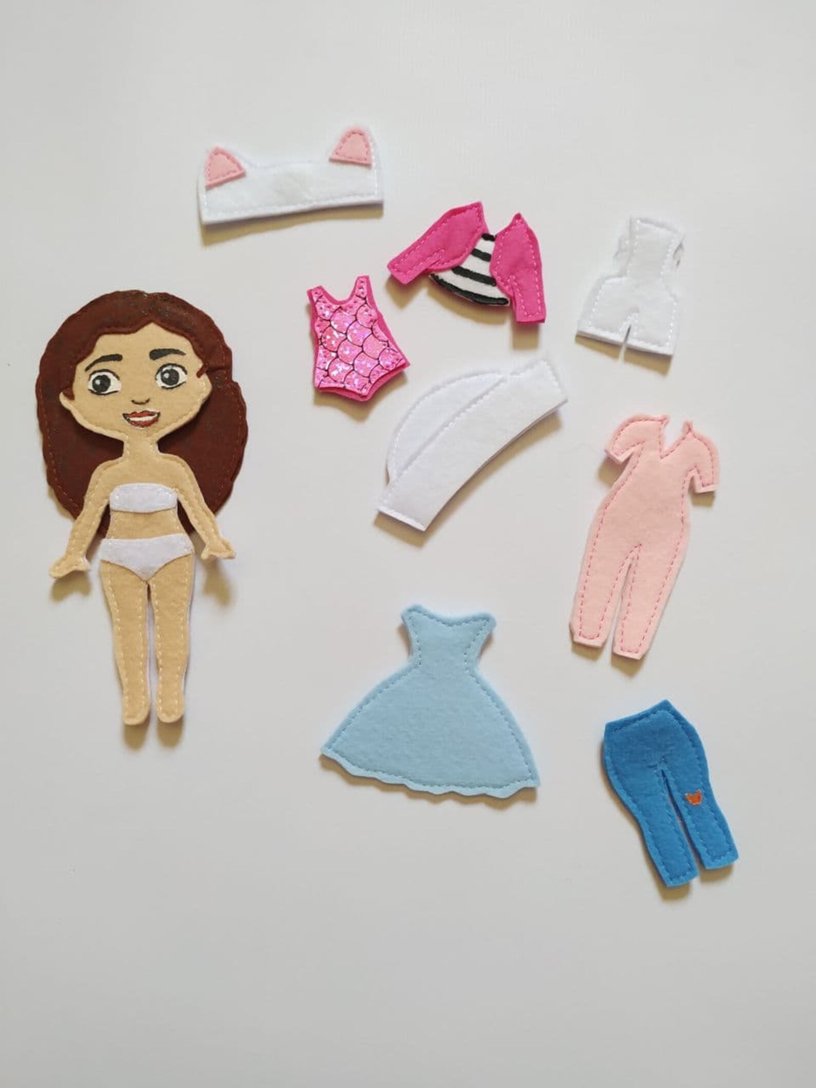 Gabby's dollhouse toys DJ Catnip Mercat Mom Box Etsy