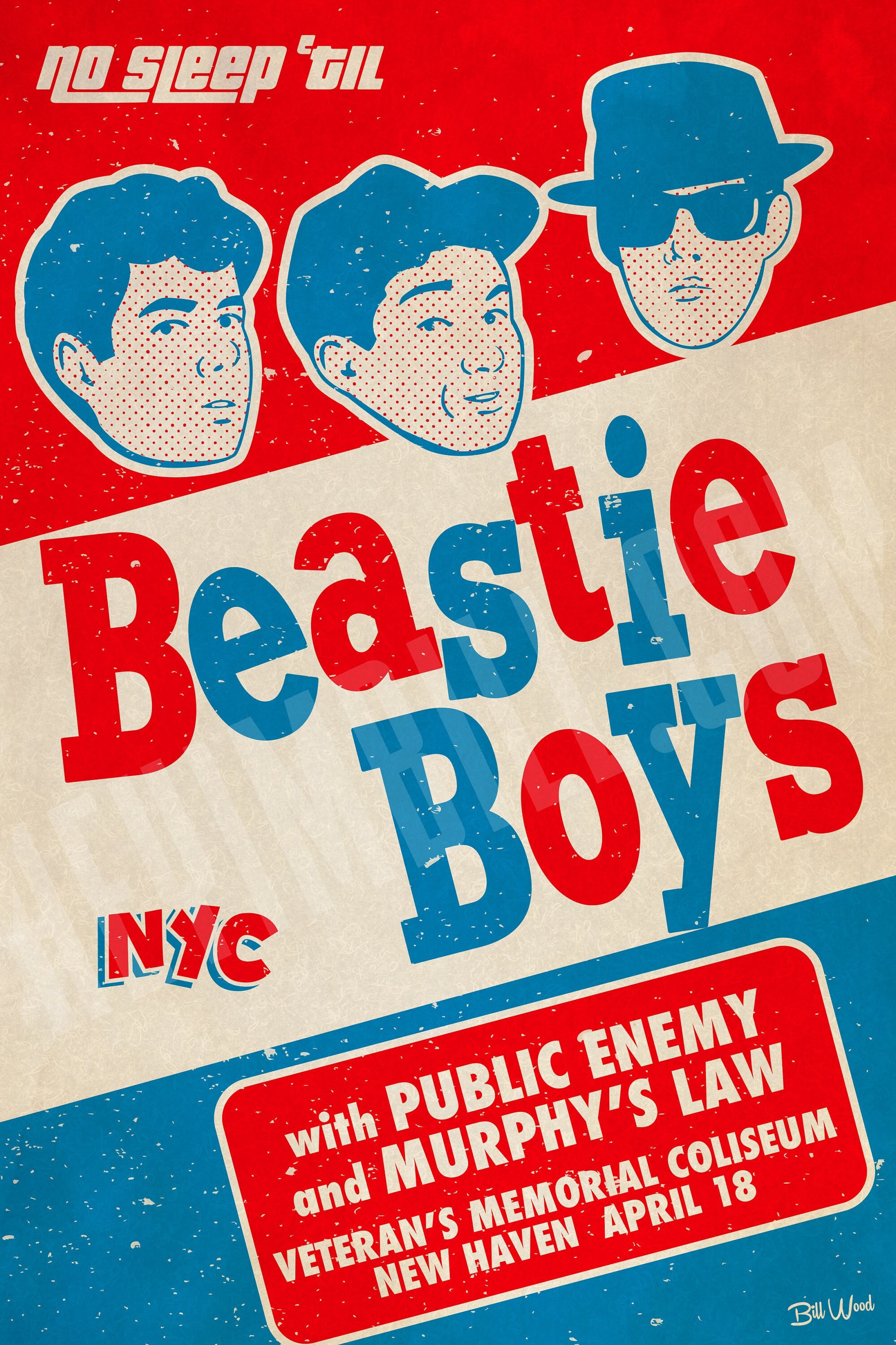 Beastie Boys - To The 5 Boroughs | Original Vintage Poster