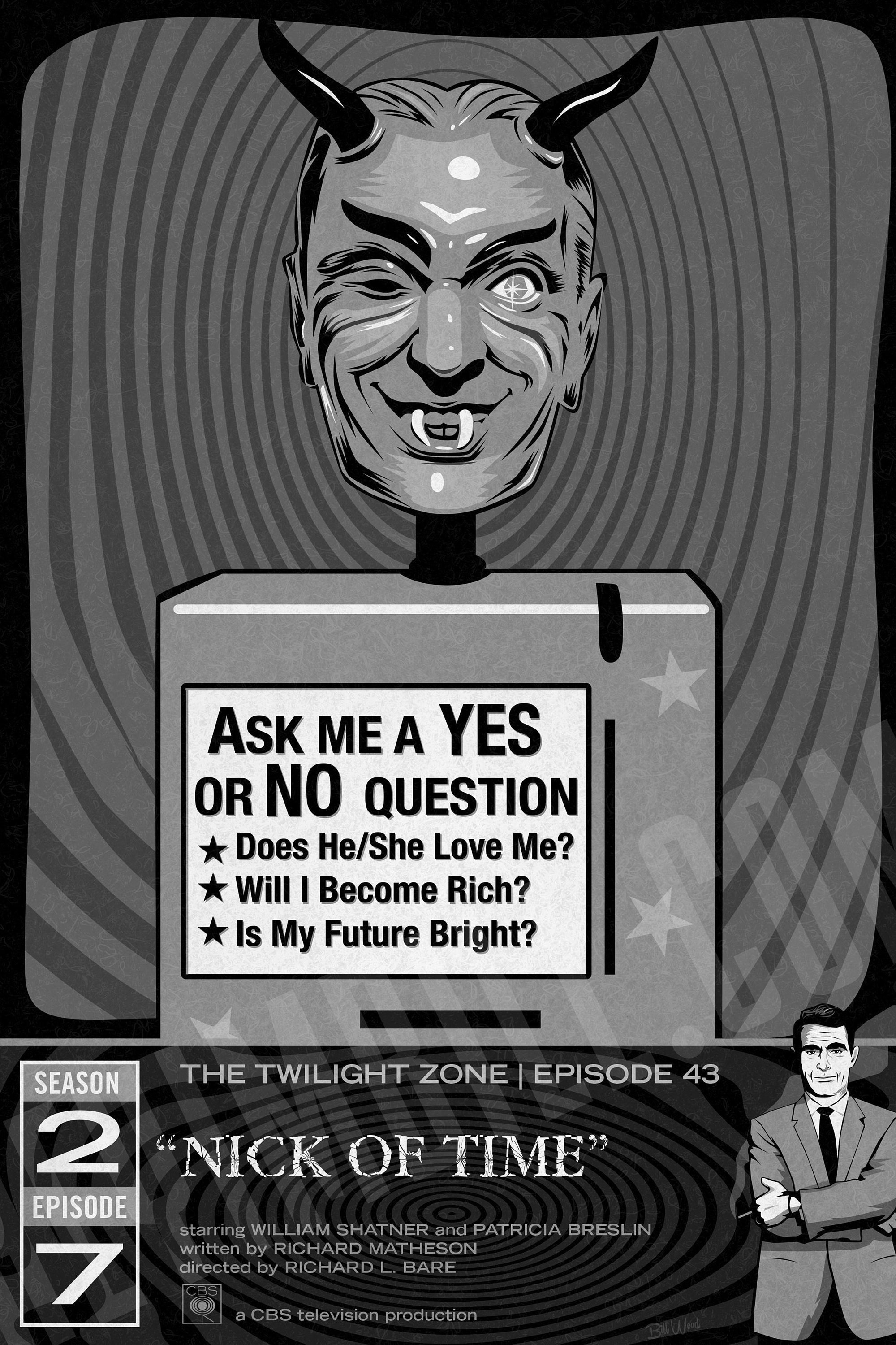Twilight Zone nick of Time 13x19 Poster Etsy Australia