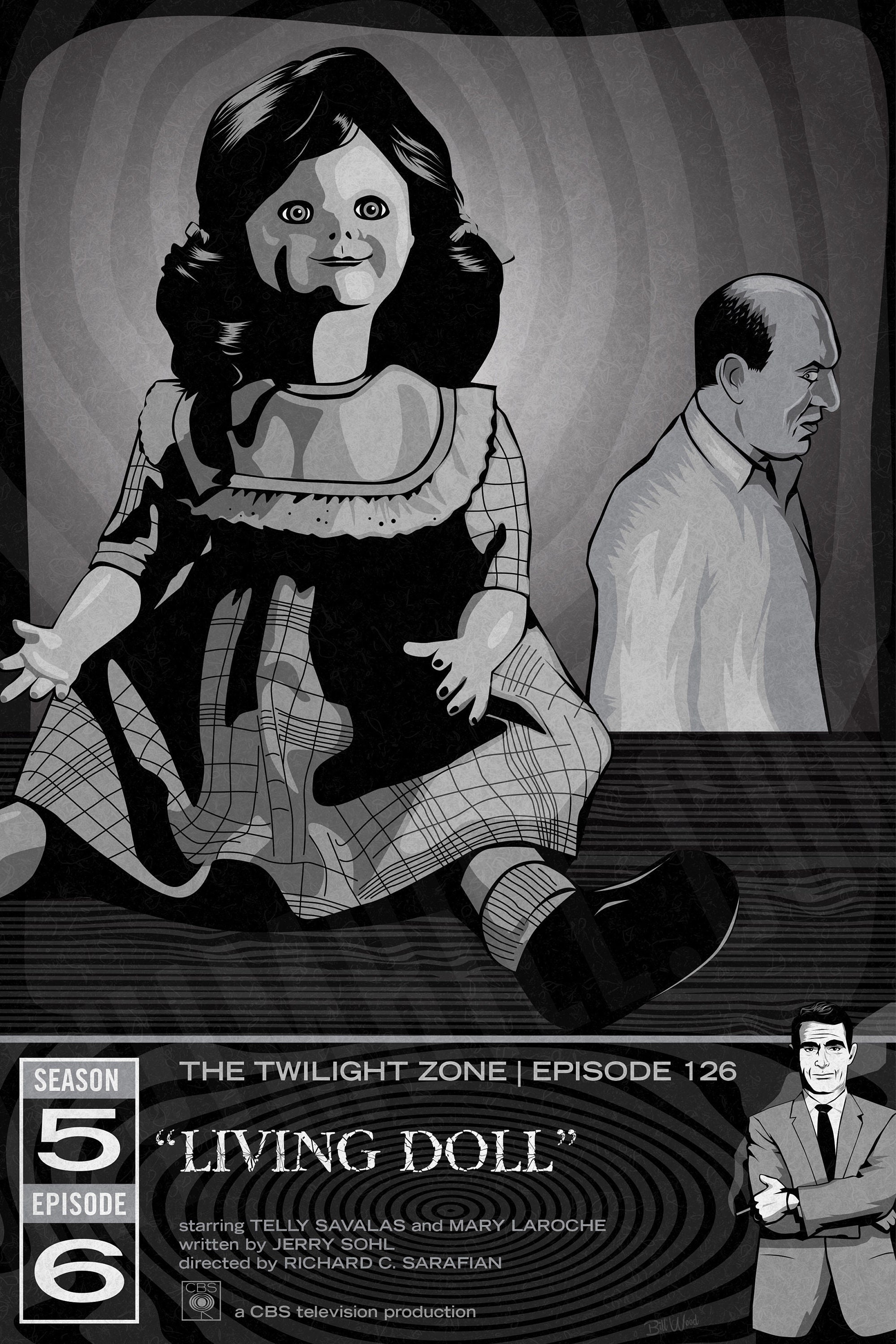 Twilight Zone living Doll 13x19 Poster Etsy