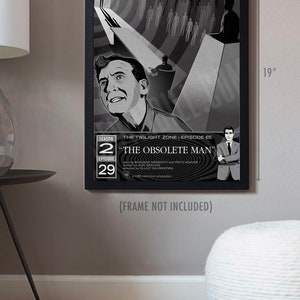 Twilight Zone the Obsolete Man 13x19 Poster - Etsy